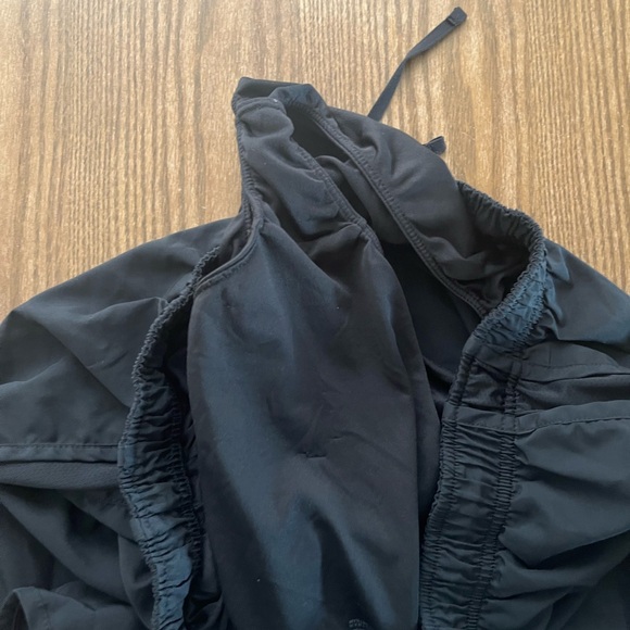 Nike Women's Black Athletic Running Shorts with White Swoosh size XL - Picture 6 of 6